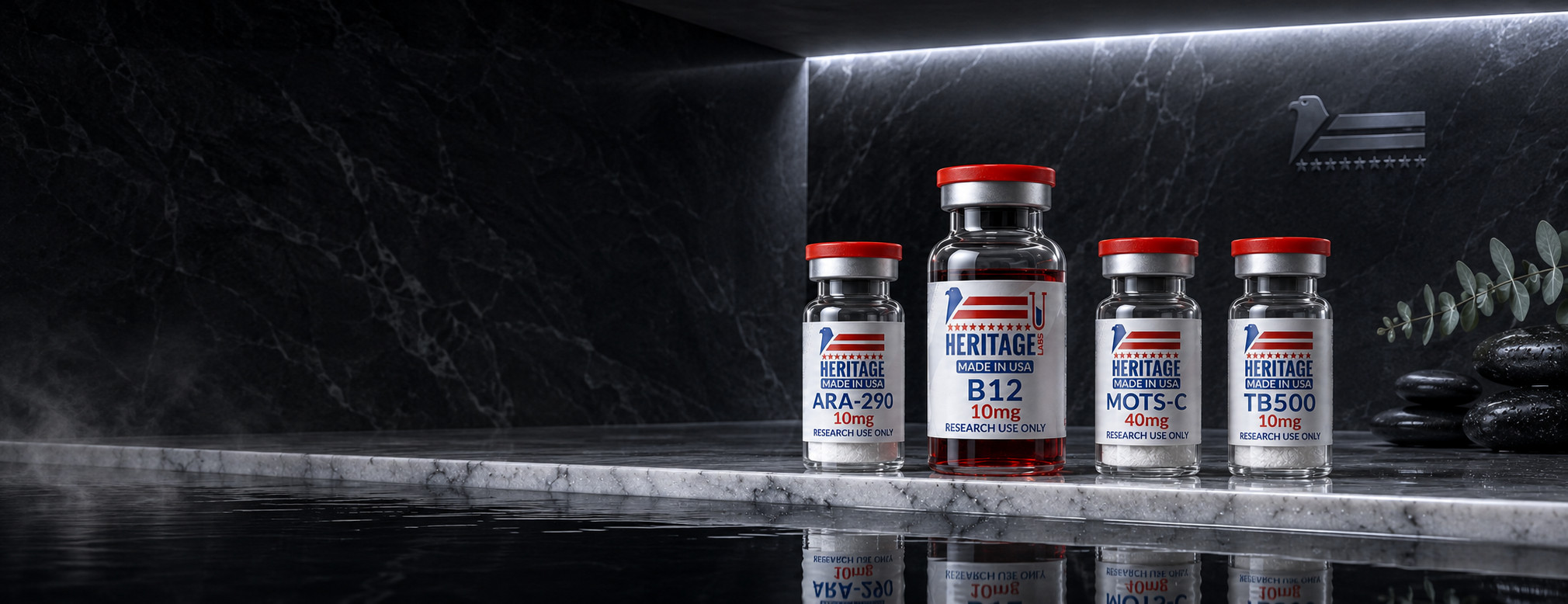 Four new Heritage Labs releases: ARA-290, B12, MOTS-C and TB-500